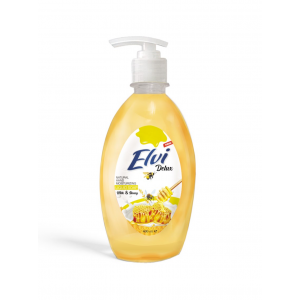 ЕЛВИ ТЕЧЕН САПУН 0.400 МЛЯКО И МЕД ЖЪЛТ ПОМПА/2973
