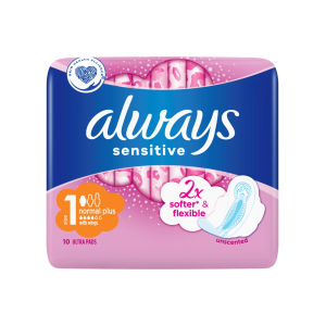 ОЛУЕЙС СЕНЗИТИВ УЛТТРА НОРМАЛ ПЛЮС 10бр /3857/