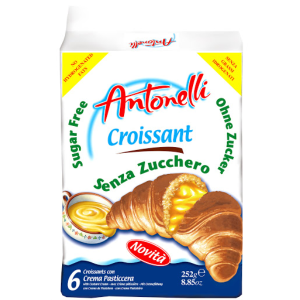АНТОНЕЛИ КРОАСАНИ БЕЗ ЗАХАР КРЕМ ПАСТИЧЕРА