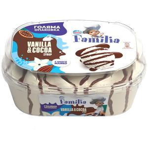 СЛАДОЛЕД ФАМИЛИЯ 0.461 ВАНИЛИЯ С КАКАОВ СИРОП