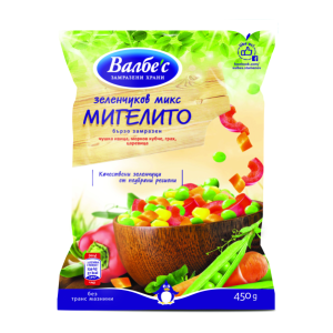 ВАЛБЕ`С ЗАМРАЗЕН ЗЕЛЕНЧУКОВ МИКС МИГЕЛИТО 0.450