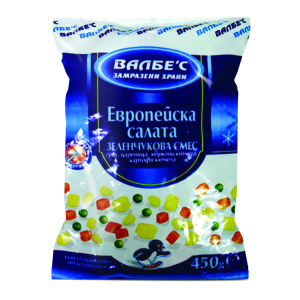 ВАЛБЕ`С ЗАМРАЗЕНА ЕВРОПЕЙСКА САЛАТА 0.450