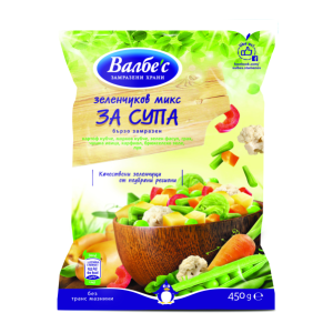ВАЛБЕ`С ЗАМРАЗЕНА ЗЕЛЕНЧУКОВА СУПА 0.450