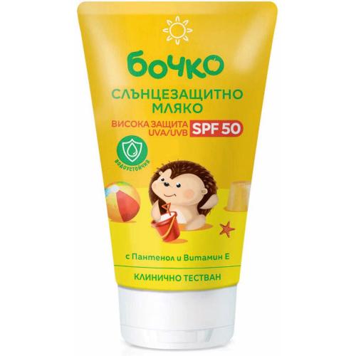 БОЧКО СЛЪНЦЕЗАЩИТНО МЛЯКО SPF50 0.150