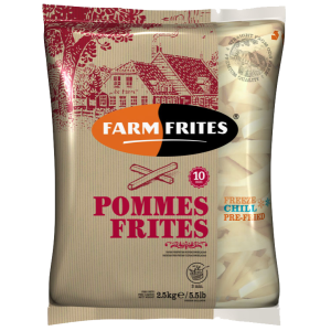 ВАЛБЕ`С БЛАНШИРАНИ КАРТОФИ 10мм Farm Frites 2.5кг