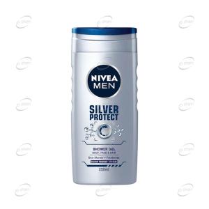 НИВЕА ДУШ ГЕЛ 0.250 SILVER PROTECT /8050/