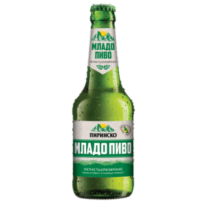 БИРА ПИРИНСКО 0.330 МЛАДО БУТИЛКА