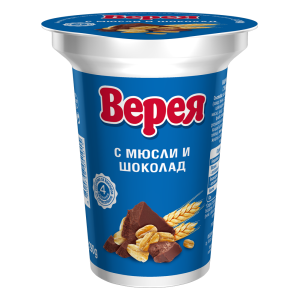 ВЕРЕЯ ПЛОДОВО КИСЕЛО МЛЯКО 2% ШОКОЛАД