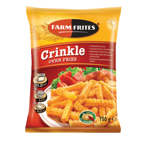 ВАЛБЕ`С БЛАНШ. КАРТОФИ КЪДРАВИ Farm Frites 0.750