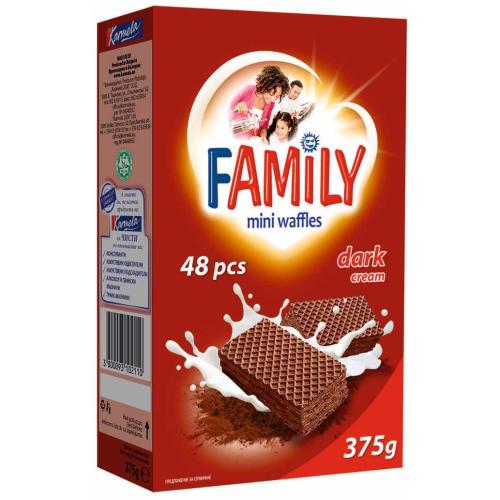 КАРМЕЛА В-ЛИ ФАМИЛИЯ МИНИ 0.375 ДАРК КАКАО