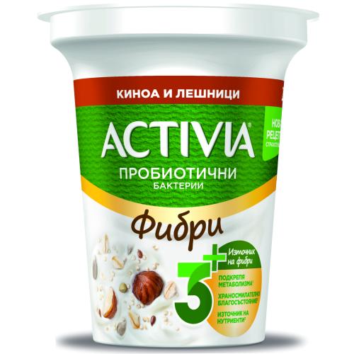 ДАНОН АКТИВИА ФИБРИ КИНОА И ЛЕШНИЦИ 0.280