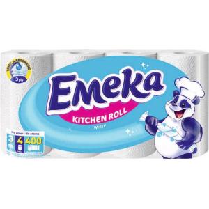 КУХН. РОЛКА ЕМЕКА 4бр БЯЛА/7321/