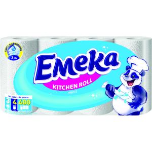 КУХН. РОЛКА ЕМЕКА 4бр БЯЛА/7321/