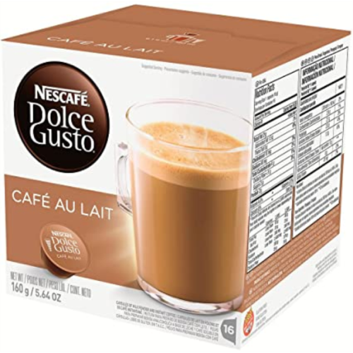 НЕСКАФЕ КАПСУЛИ 16БР.КУТИЯ CAFE AU LAIT