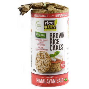 RICE UP ОРИЗОВИ БИСКВИТИ ХИМАЛАЙСКА СОЛ 120G