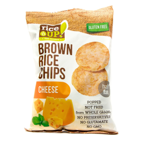 RICE UP ПЪЛНОЗЪРНЕСТ ОРИЗОВ ЧИПС СИРЕНЕ 60G