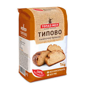 ТОПАЗ МЕЛ БРАШНО 1кг т.1150 ТИПОВО