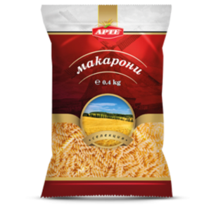 АРТЕ МАКАРОНИ 0.400 СПИРАЛИ