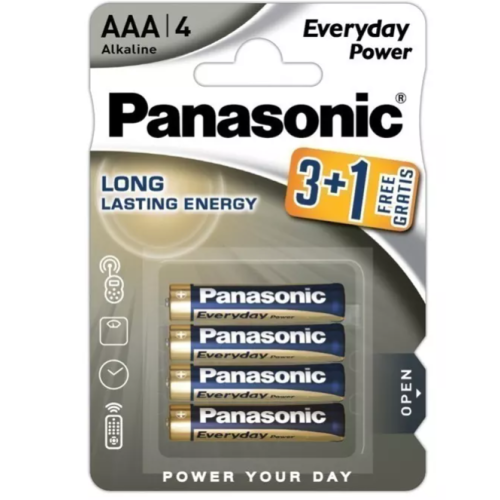 БАТЕРИЯ PANASONIC STANDART EPS LR03 4бр 1.5V 4бр