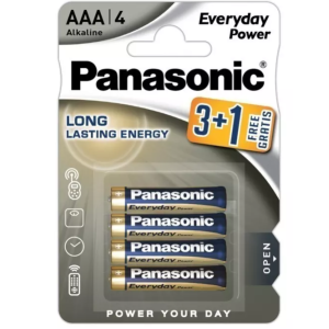 БАТЕРИЯ PANASONIC STANDART EPS LR06/4BP 3+1 1.5V