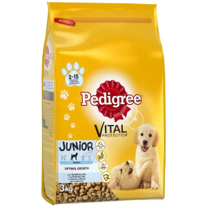 ПЕДИГРИ СУХО 3кг ДЖУНИЪР СРЕДНИ ПОРОДИ 3/63/2880/
