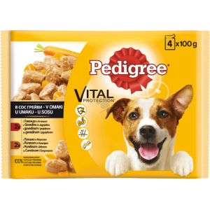 ПЕДИГРИ РО /ПАУЧ/ 4х0.100 ГОВ/АГНЕ/ПУЕШ/МОРК 13/132/2616/