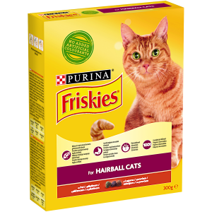 ФРИСКИС КОТКА 300G HAIRBALL ПИЛЕ/ЗЕЛЕНЧУЦИ