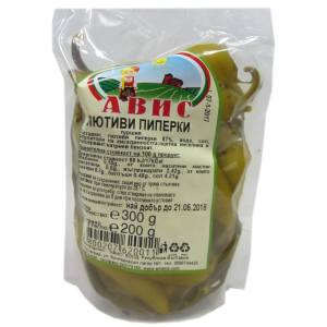 АВИС 0.200 ЛЮТИ ПИПЕРКИ БЯЛА ШИПКА PVC