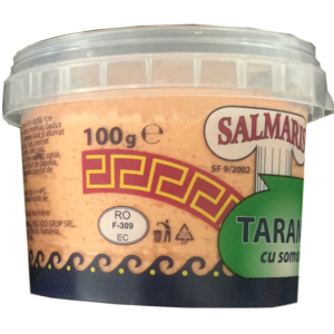 ТАРАМА ХАЙВЕР 0.100 ПО ГРЪЦКИ СЪС СЬОМГА И ТРЕСКА