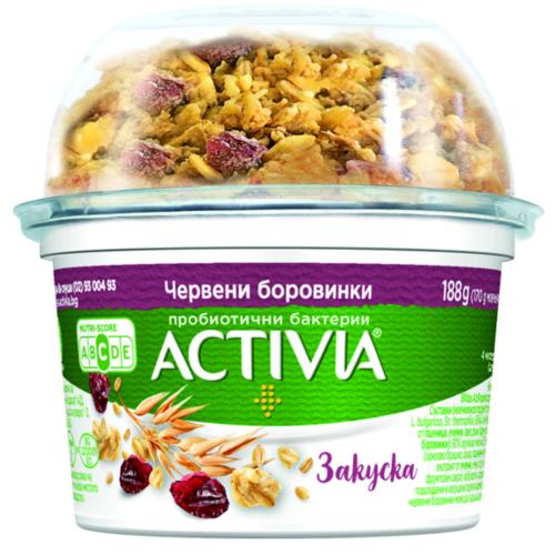 ДАНОН АКТИВИА ЗАКУСКА ЧЕРВЕНА БОРОВИНКА 0.188