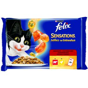 ФЕЛИКС SENSATIONS 4х0.0.085 МЕСО