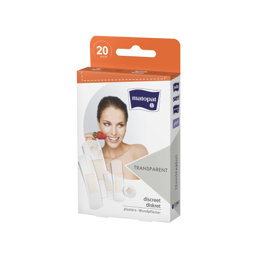 ПЛАСТИР TRANSPARENT 20бр