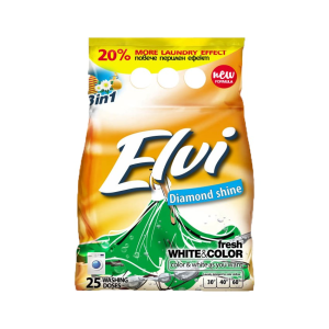 ПРАХ ЕЛВИ 2КГ БЯЛО И ЦВЕТНО/ЖЪЛТ /6254/