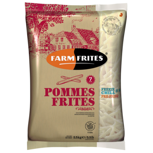 ВАЛБЕ`С БЛАНШ. КАРТОФИ 7/7 Farm Frites 2.500