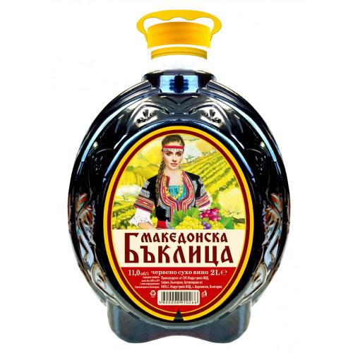 МАКЕДОНСКА БЪКЛИЦА ЧЕРВЕНО 2л