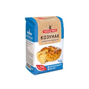 ТОПАЗ МЕЛ БРАШНО 1кг КОЗУНАЧЕНО