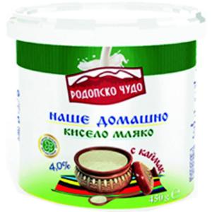 РОДОПСКО ЧУДО КИСЕЛО МЛЯКО С КАЙМАК 0.450