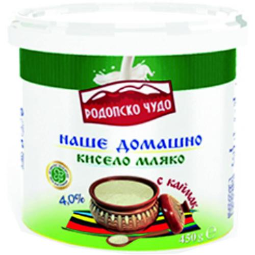 РОДОПСКО ЧУДО КИСЕЛО МЛЯКО С КАЙМАК 0.450