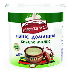 РОДОПСКО ЧУДО КИСЕЛО МЛЯКО С КАЙМАК 1кг