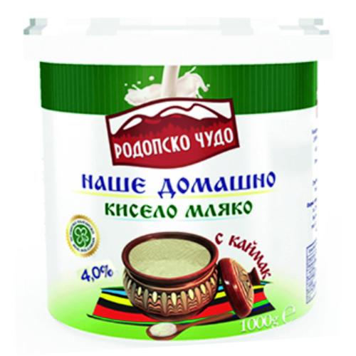 РОДОПСКО ЧУДО КИСЕЛО МЛЯКО С КАЙМАК 1кг