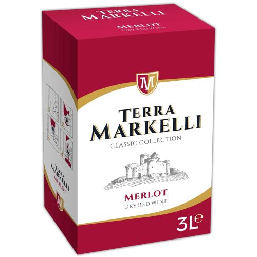 ВИНО ТЕРА МАРКЕЛИ 3л МЕРЛО