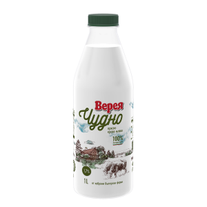 ВЕРЕЯ ПРЯСНО МЛЯКО 1л 1.7% ЧУДНО БУТИЛКА