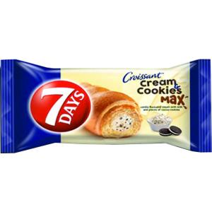 КРОАСАНИ 7ДЕЙС ВАНИЛОВ КРЕМ И БИСКВИТКИ 0.092