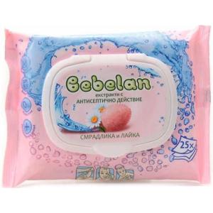 БЕБЕЛАН МОКРИ КЪРПИ 24бр СМРАДЛИКА/ЛАЙКА РОЗОВИ