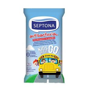 СЕПТОНА АНТИБАКТЕРИАЛНИ КЪРПИ 15бр KIDS