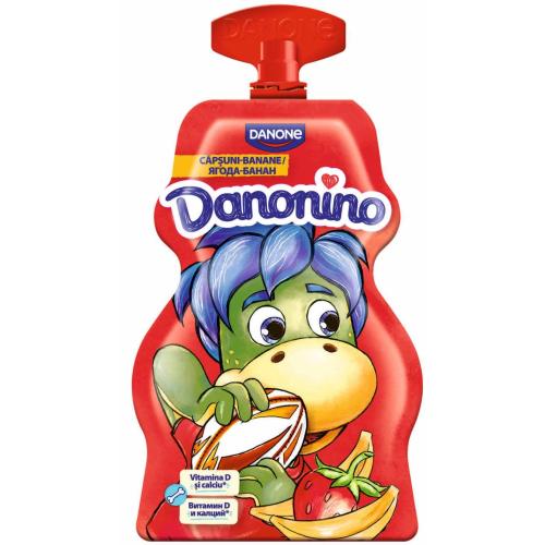 ДАНОНИНО ПАУЧ 0.070 ЯГОДА И БАНАН
