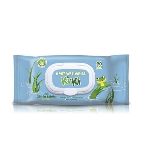 БЕБЕШКИ МОКРИ КЪРПИ KIKI 90бр КАПАК