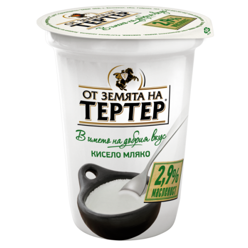 ТЕРТЕР КРАВЕ КИСЕЛО МЛЯКО 2.9 %