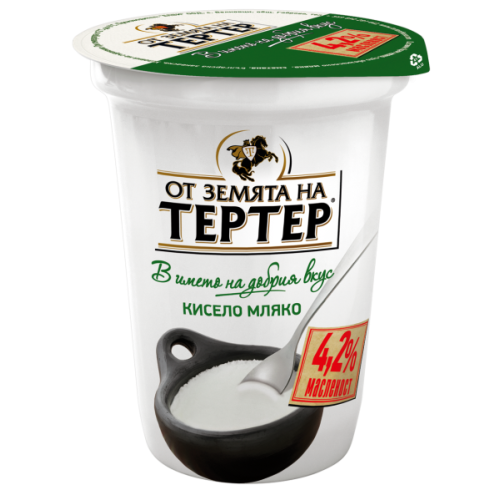 ТЕРТЕР КРАВЕ КИСЕЛО МЛЯКО 4.2 %