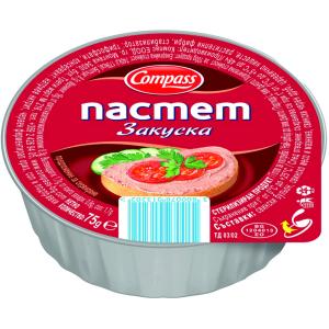 КОМПАС ПАСТЕТ ЗАКУСКА 0.075 ЕО